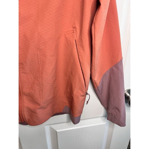 Patagonia Jacket Womens Small Orange Purple R1 CrossStrata New Belgium Beer - Picture 4 of 10